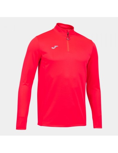 Running Night Sudadera Coral Flúor