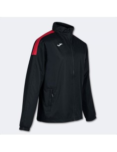 Trivor Raincoat Negro Rojo