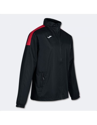 Trivor Raincoat Negro Rojo