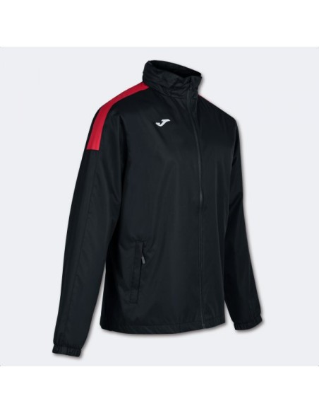 Trivor Raincoat Negro Rojo