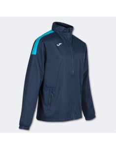 Trivor Raincoat Marino Turquesa Flúor