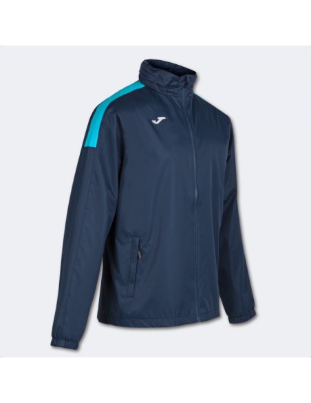 Trivor Raincoat Marino Turquesa Flúor
