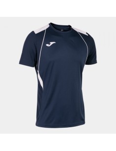Championship Vii Manga Corta Camiseta Marino Blanco