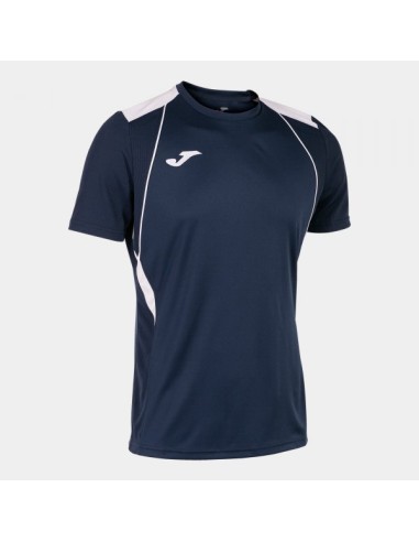 Championship Vii Manga Corta Camiseta Marino Blanco