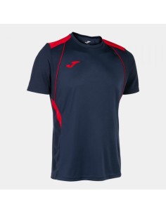 Championship Vii Manga Corta Camiseta Marino Rojo