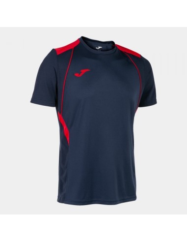 Championship Vii Manga Corta Camiseta Marino Rojo