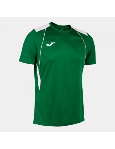 Championship Vii Manga Corta Camiseta Verde Blanco