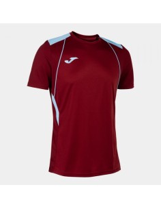Championship Vii Manga Corta Camiseta Burdeos Celeste
