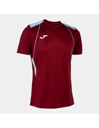 Championship Vii Manga Corta Camiseta Burdeos Celeste