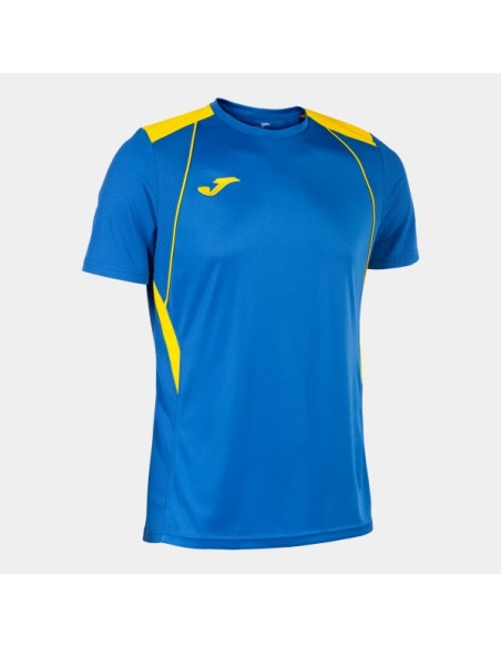 Championship Vii Manga Corta Camiseta Royal Amarillo