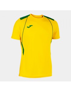 Championship Vii Manga Corta Camiseta Amarillo Verde