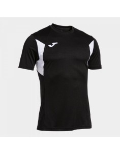 Winner Iii Manga Corta Camiseta Negro Blanco