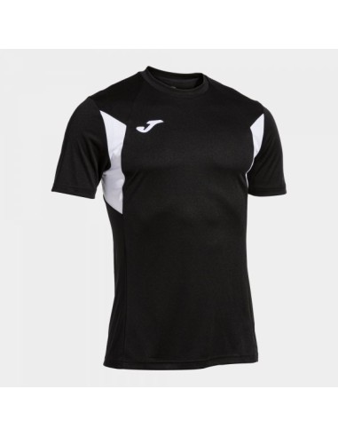Winner Iii Manga Corta Camiseta Negro Blanco