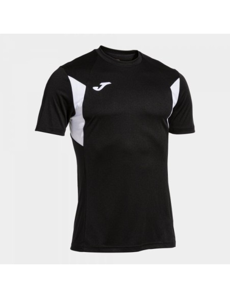Winner Iii Manga Corta Camiseta Negro Blanco