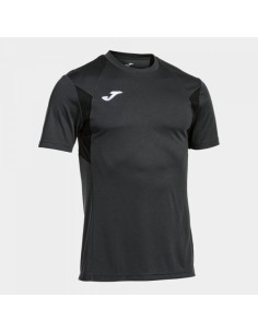 Winner Iii Manga Corta Camiseta Antracita Negro