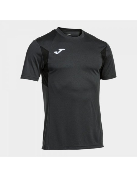 Winner Iii Manga Corta Camiseta Antracita Negro
