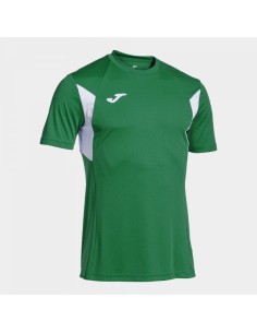 Winner Iii Manga Corta Camiseta Verde Blanco