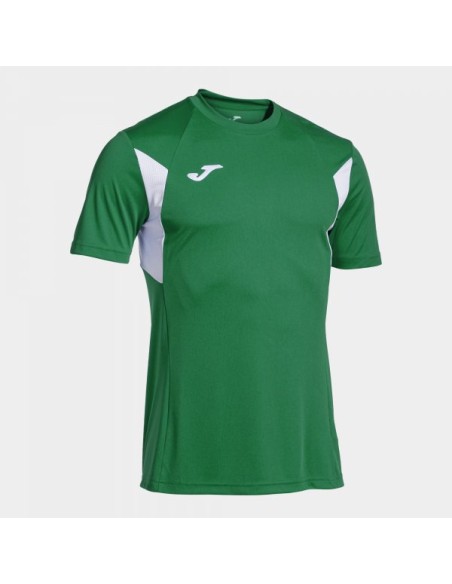 Winner Iii Manga Corta Camiseta Verde Blanco