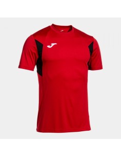 Winner Iii Manga Corta Camiseta Rojo Negro