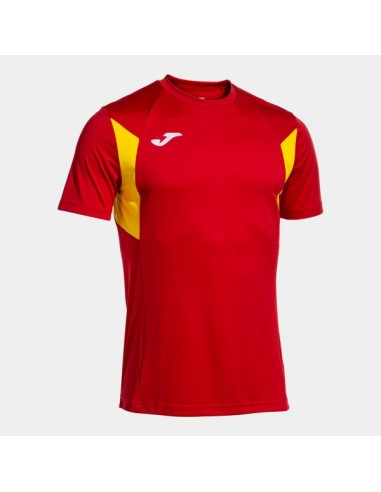 Winner Iii Manga Corta Camiseta Rojo Amarillo