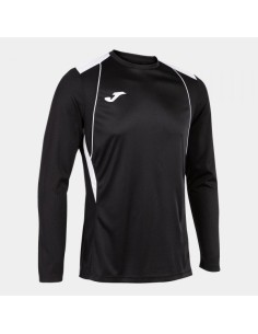 Championship Vii Manga Larga Camiseta Negro Blanco