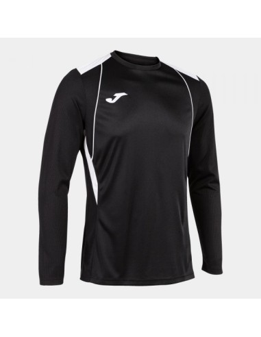 Championship Vii Manga Larga Camiseta Negro Blanco