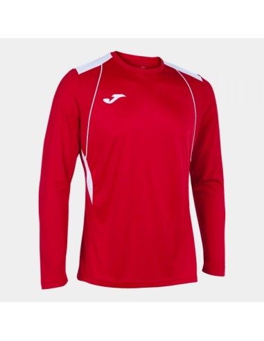 Championship Vii Manga Larga Camiseta Rojo Blanco
