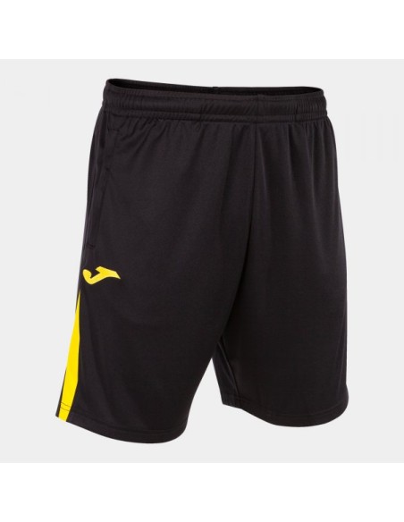 Championship Vii Bermuda Negro Amarillo