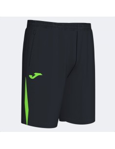 Championship Vii Bermuda Negro Verde Flúor