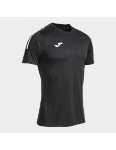 Olimpiada Manga Corta Camiseta Negro