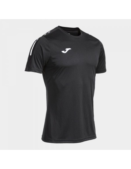 Olimpiada Manga Corta Camiseta Negro