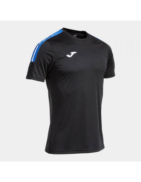 Olimpiada Manga Corta Camiseta Negro Royal