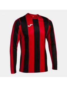 Inter Classic Manga Larga Camiseta Rojo Negro