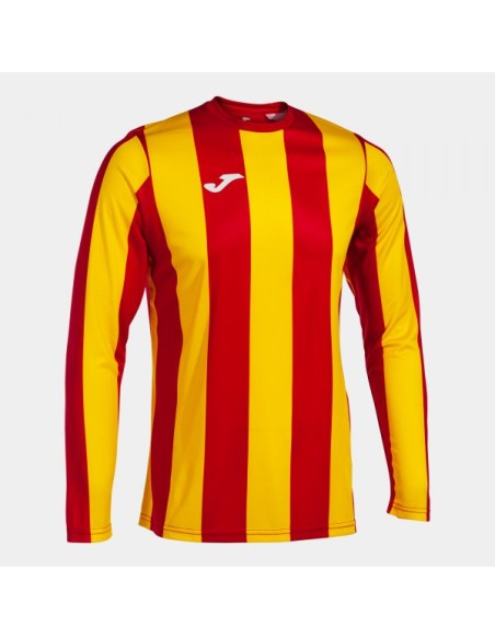 Inter Classic Manga Larga Camiseta Rojo Amarillo