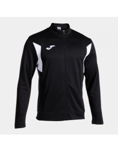 Winner Iii Full Cremallera Sudadera Negro Blanco