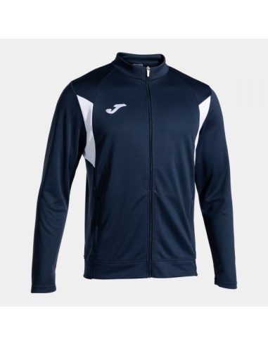 Winner Iii Full Cremallera Sudadera Marino Blanco