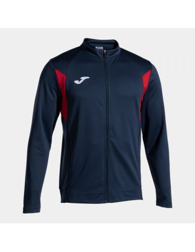 Winner Iii Full Cremallera Sudadera Marino Rojo