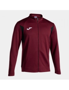 Winner Iii Full Cremallera Sudadera Burdeos Negro