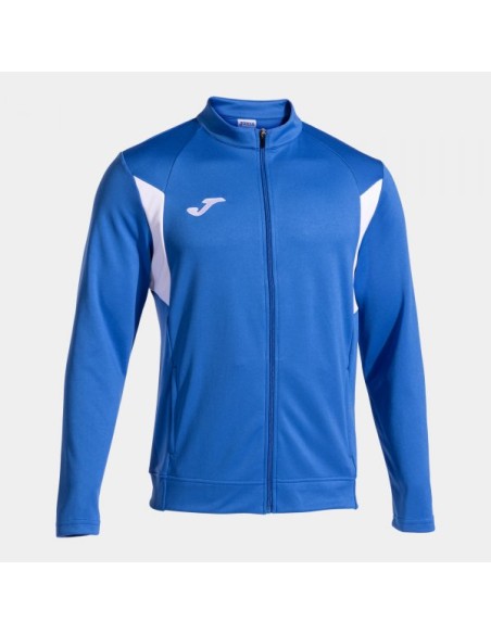 Winner Iii Full Cremallera Sudadera Royal Blanco