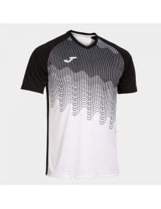 Tiger Vi Manga Corta Camiseta Blanco Negro