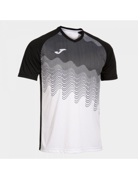 Tiger Vi Manga Corta Camiseta Blanco Negro