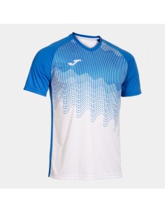 Tiger Vi Manga Corta Camiseta Blanco Royal
