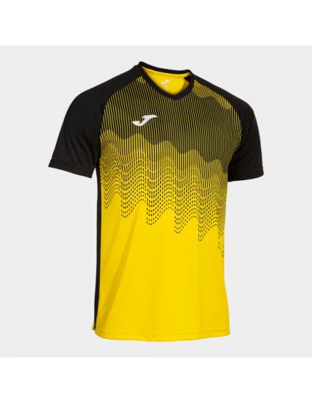 Tiger Vi Manga Corta Camiseta Amarillo Negro