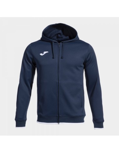 Olimpiada Cremallera-Up Sudadera con Capucha Marino