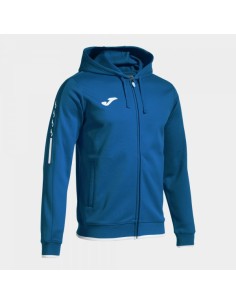 Olimpiada Cremallera-Up Sudadera con Capucha Royal