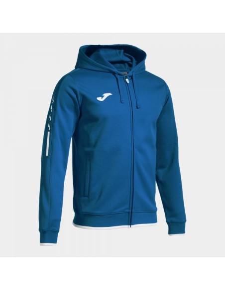 Olimpiada Cremallera-Up Sudadera con Capucha Royal