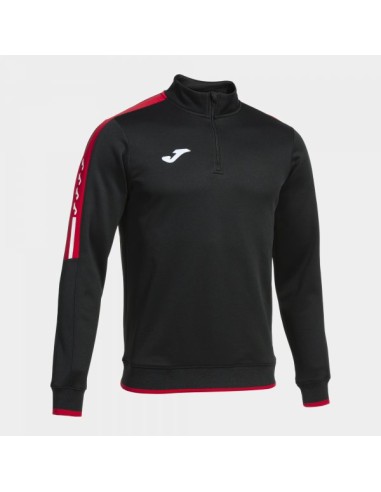Olimpiada Sudadera Negro Rojo