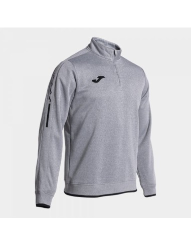 Olimpiada Sudadera Melange Gris Negro