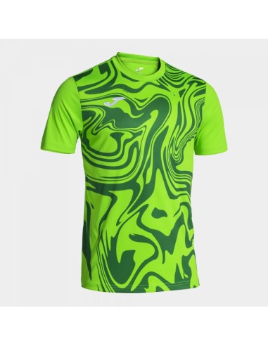 Lion Ii Manga Corta Camiseta Verde Flúor