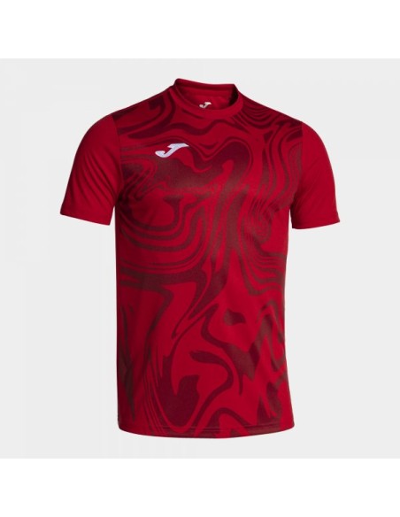 Lion Ii Manga Corta Camiseta Rojo